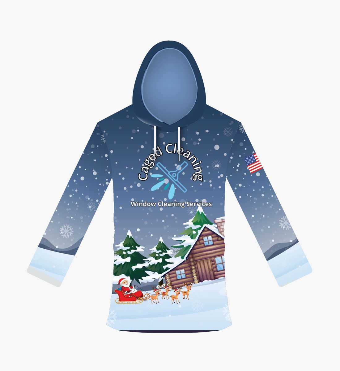 Christmas Sublimation Hoodie