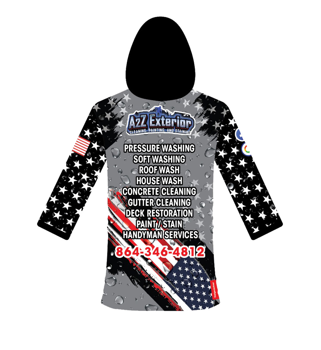Dye Sublimation Hoodie Designs and Printing