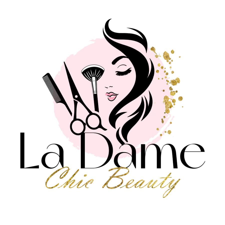 beauty hairstyle logo designs