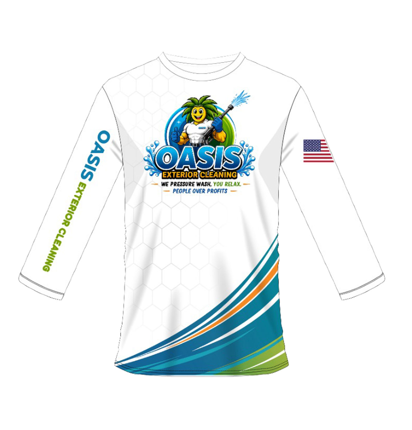 bleach resistant pressure washing uniforms