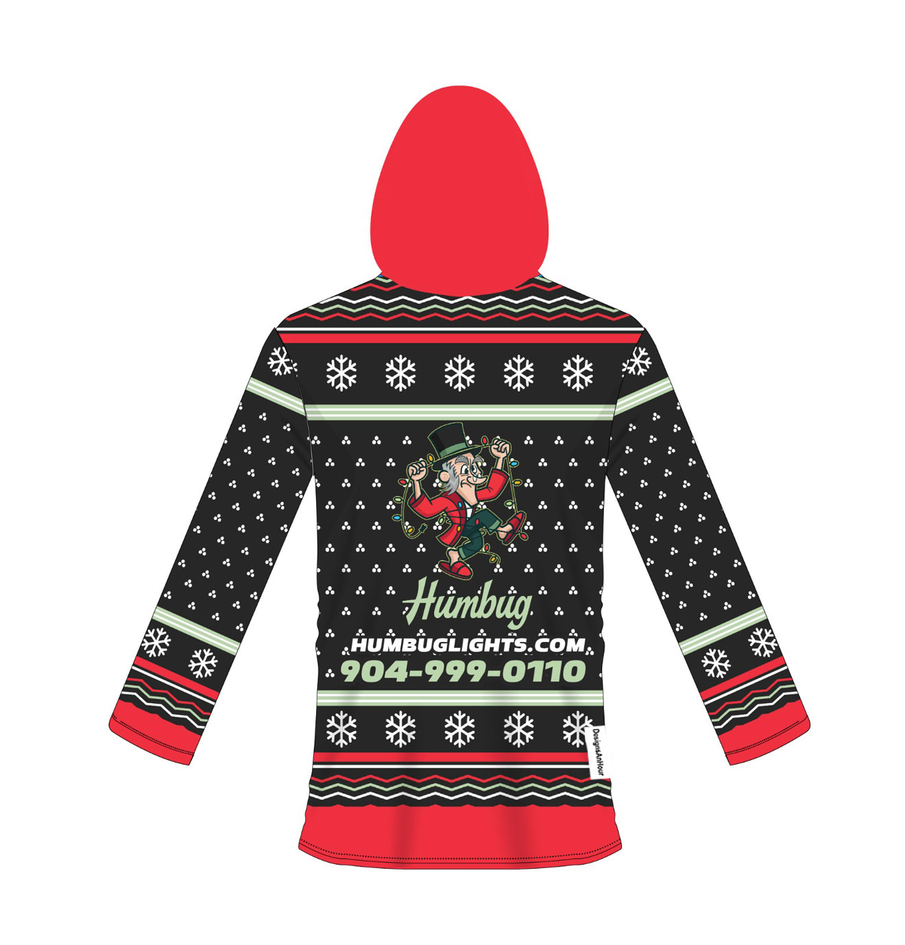 christmas work hoodie
