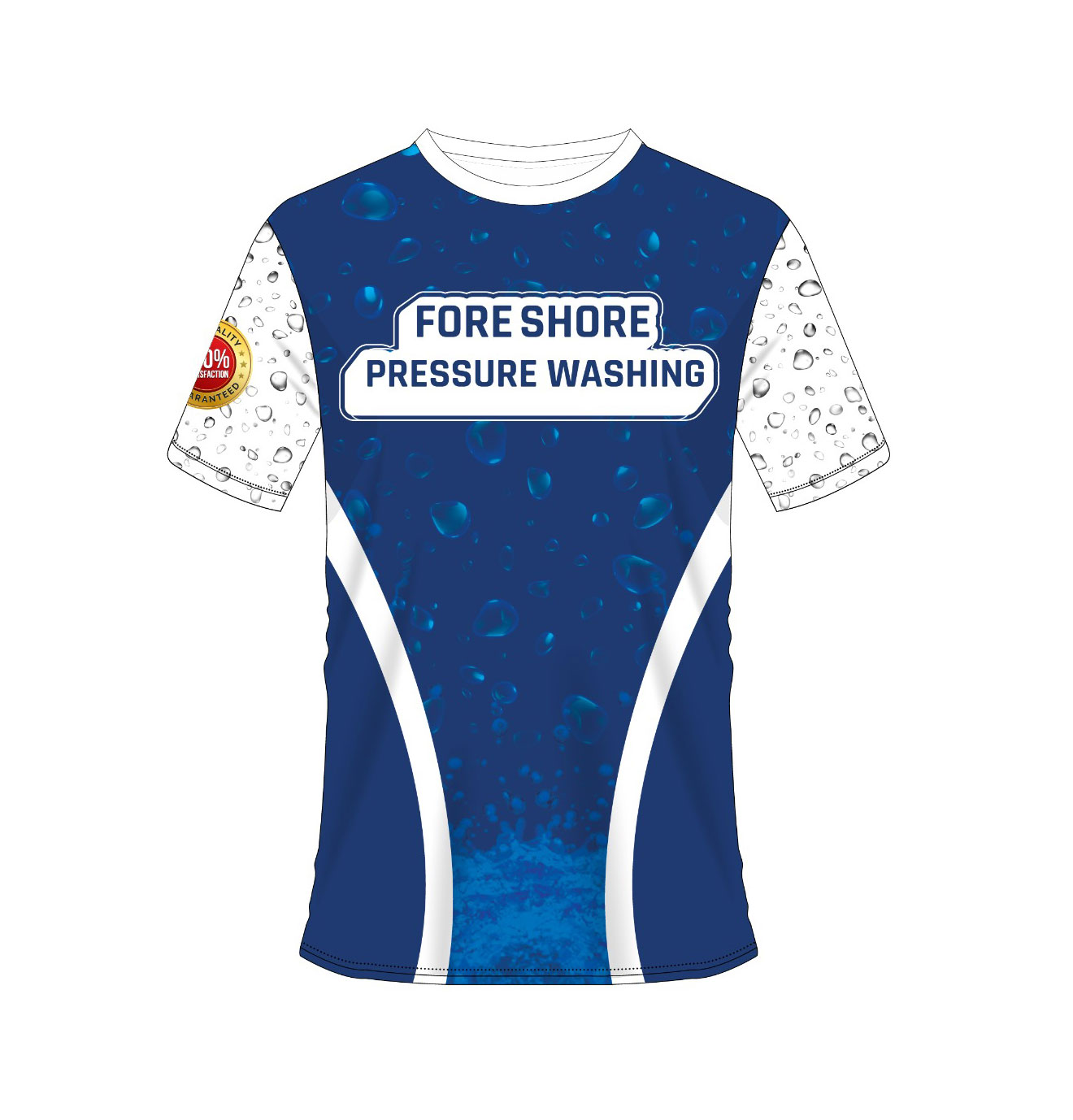 custom design pressure washer tees