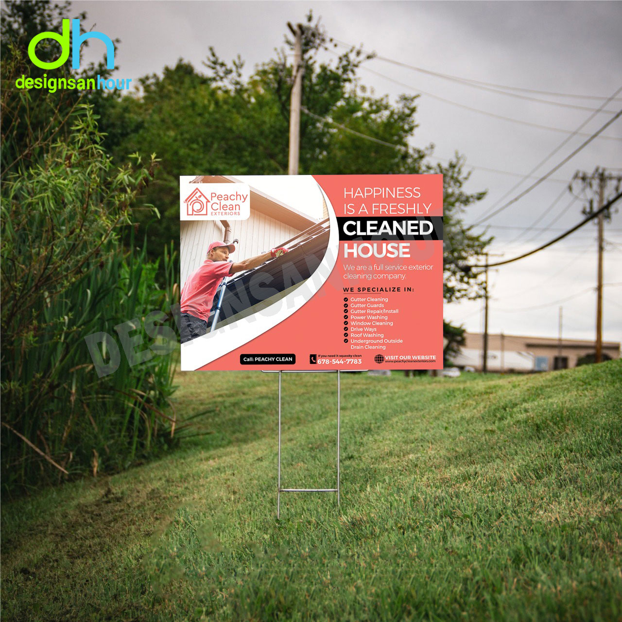 custom design yard signs