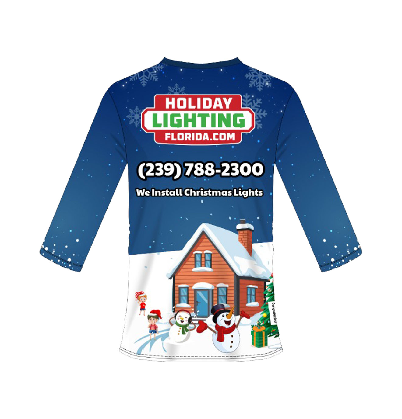 holiday lighting florida shirt