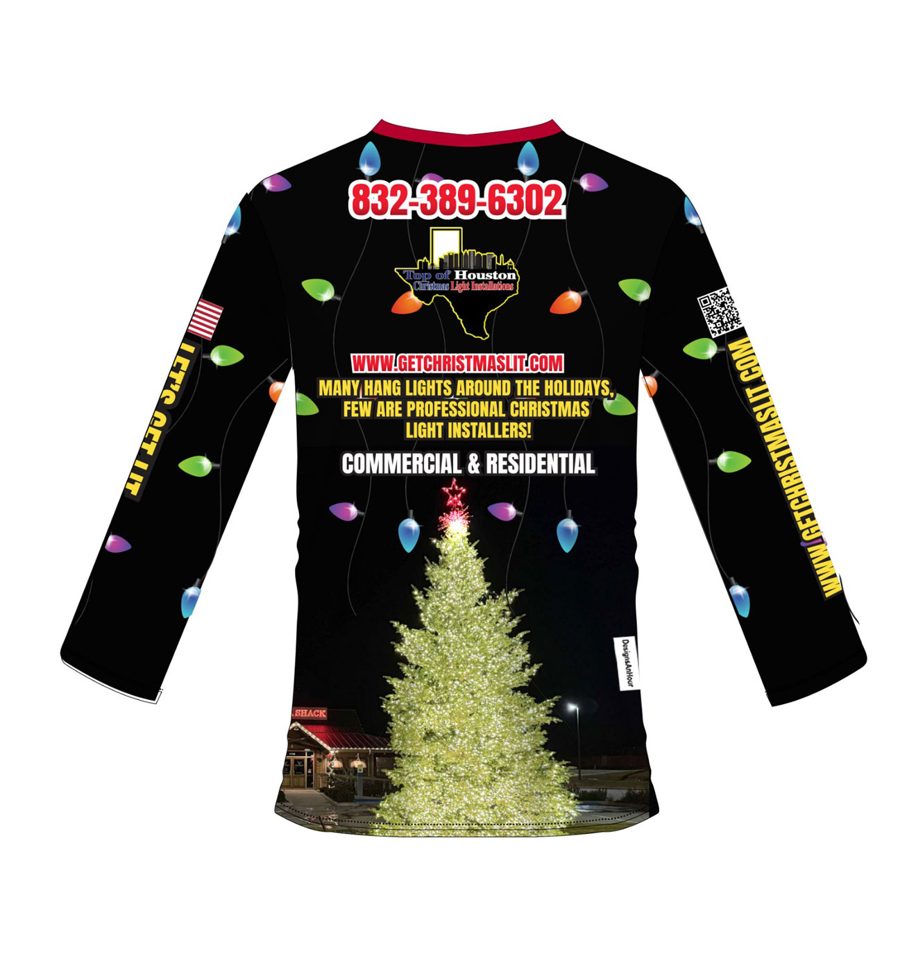 houston christmas shirts