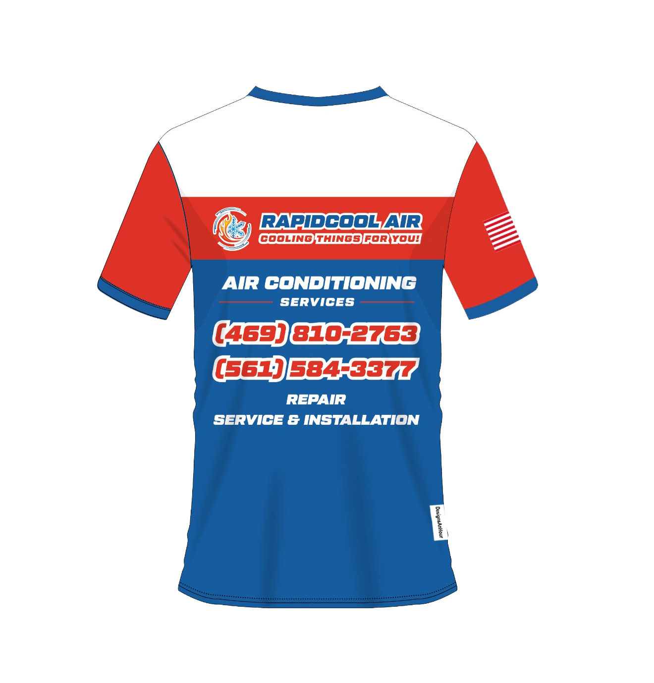 polyester hvac shirts