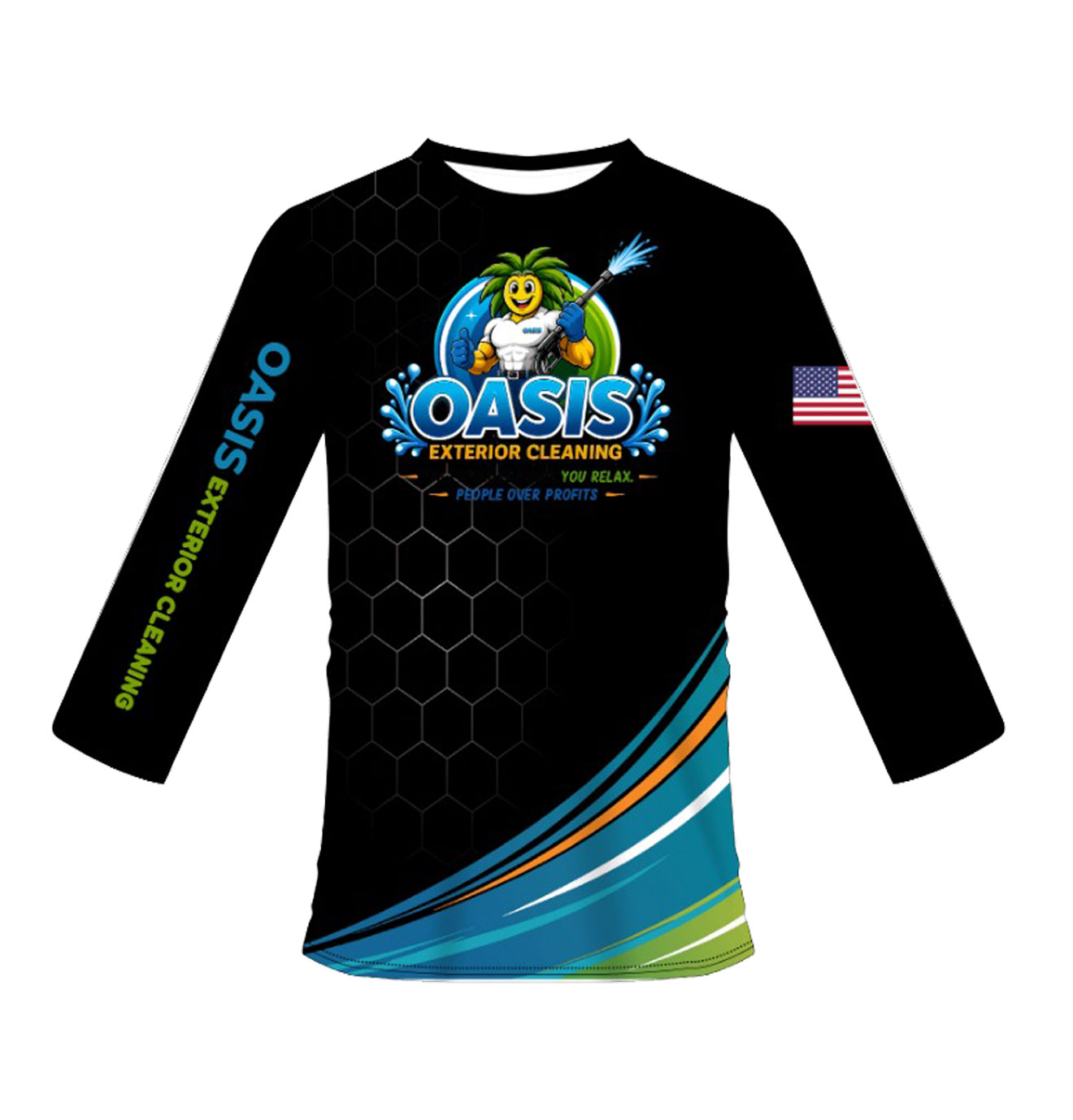 pressure washing bleach resistant shirts