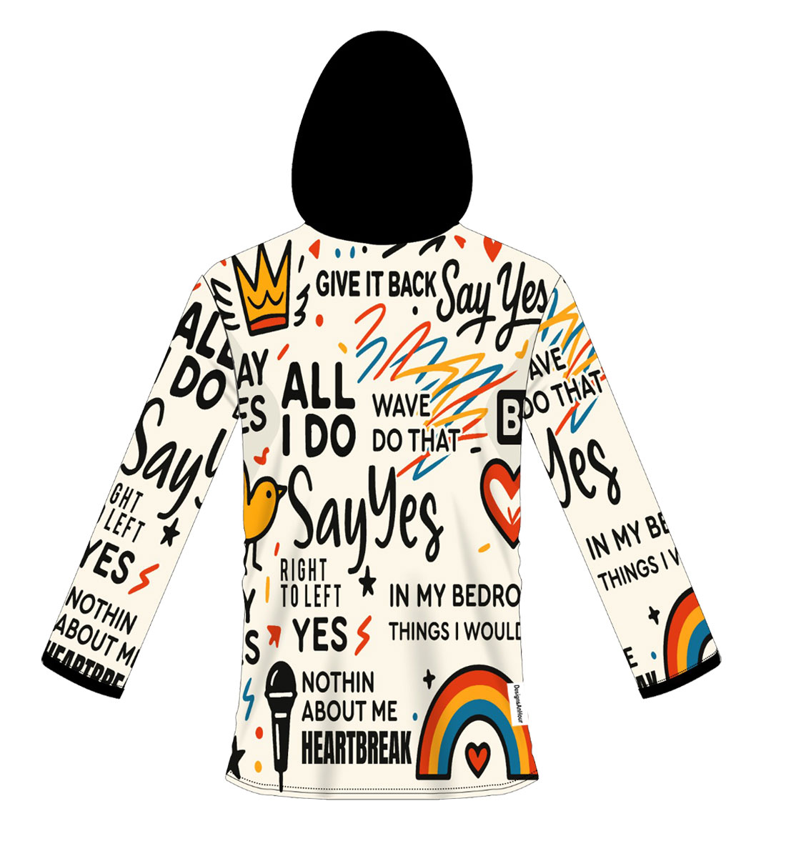sublimated sports hoodies