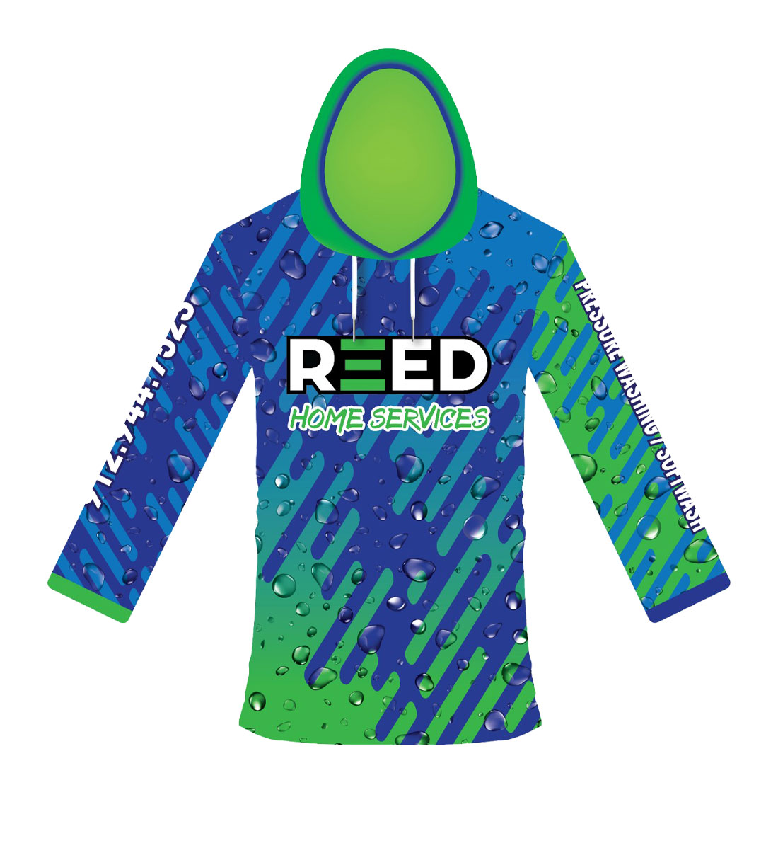 sublimation hoodie design and printing